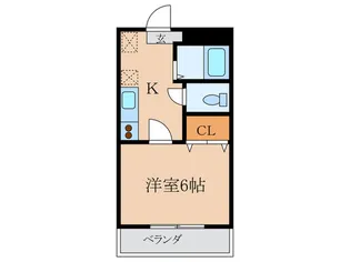 メゾン・アカネ【2階】の間取り