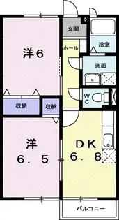 グレイスハイム I【2階】の間取り
