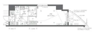 ZOOM新宿夏目坂【6階】の間取り