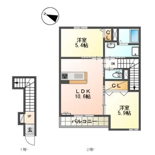 Sun Precious【2階】の間取り