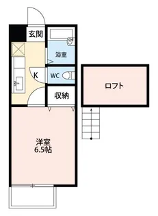 ビバリーハウス萩丘A【2階】の間取り