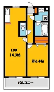 ハイツ ジョイ【2階】の間取り