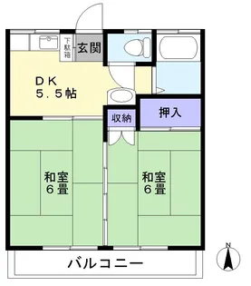 マイハイム【2階】の間取り