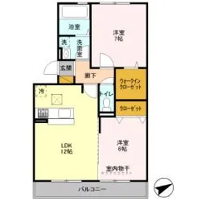 T・S buil III【1階】の間取り