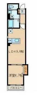 フィカーサ いちょうの木【1階】の間取り