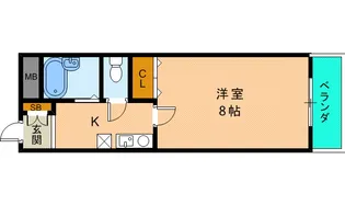 ニューメゾン高倉【3階】の間取り