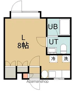 デュエルUコート【1階】の間取り