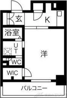 エステムヒルズ新大阪【4階】の間取り