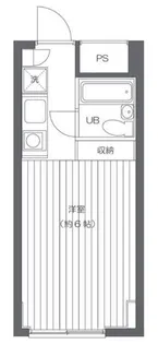 エスケイケイビル【1階】の間取り