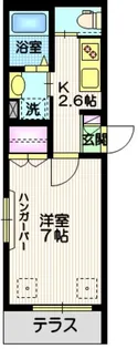 メゾンデュリアン洗足池【1階】の間取り