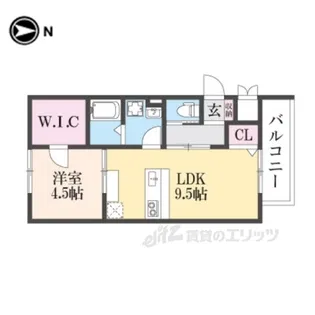 CHOUCHOUMAKINOSAKA【2階】の間取り