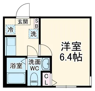 The Front Gumyouji【2階】の間取り