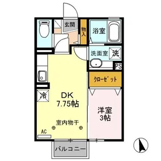 モナリエ【2階】の間取り