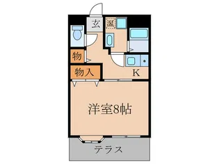プロヴィデンス【1階】の間取り