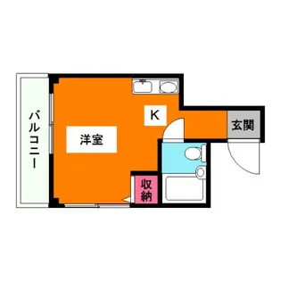 東京都目黒区目黒3【マンション】の間取り