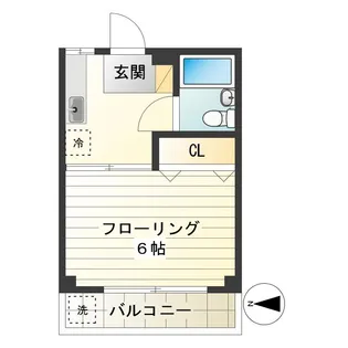 丸幸マンション西小岩【2階】の間取り