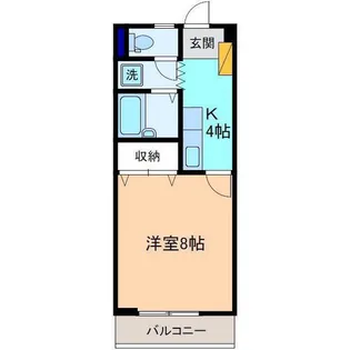 La・ビハーラ【1階】の間取り