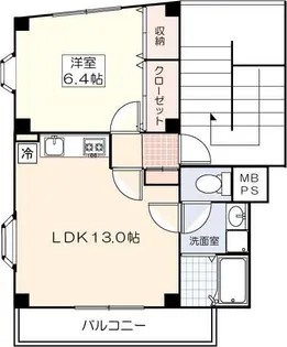 Maple武蔵野【3階】の間取り
