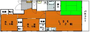 東京都台東区浅草5【マンション】の間取り
