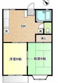 ヒルサイドI【2階】の間取り