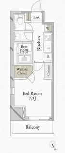 サンセール日本橋【5階】の間取り
