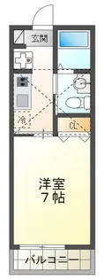 ヴィル・ボナール瀬谷【2階】の間取り