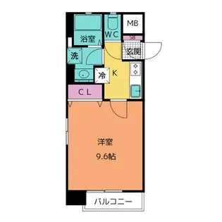 イマージュ・尾頭橋【1階】の間取り