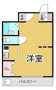 ハイネス門戸【2階】の間取り