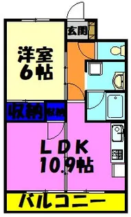 第一武田ビル【2階】の間取り