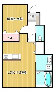 ル・プランタン【1階】の間取り