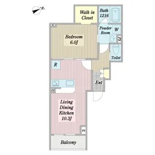 トレポンテ・ソルテ【2階】の間取り