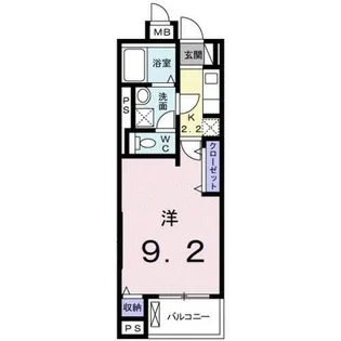 パフュームIII【4階】の間取り