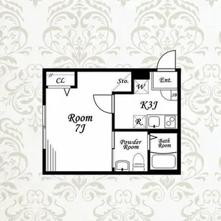神奈川県大和市代官1【アパート】の間取り