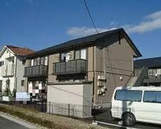 スカイ・リバーB【1階】の外観