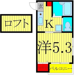 ソイ・メゾン梅田【2階】の間取り