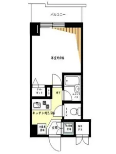 ルーブル都立大学参番館【3階】の間取り