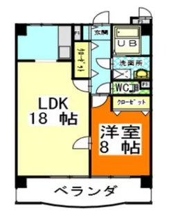 アークハイツ鹿田【2階】の間取り