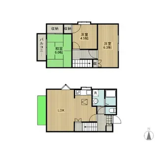 東京都町田市金井5【一戸建】の間取り