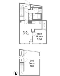 目白台ビル【2階】の間取り