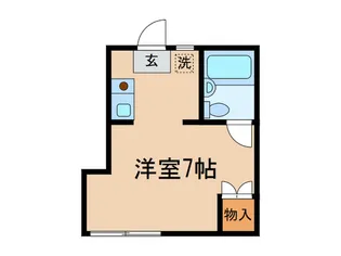 雅ハイツ【1階】の間取り