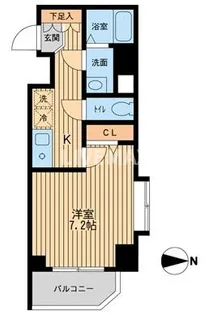 ドゥーエ東陽町【5階】の間取り