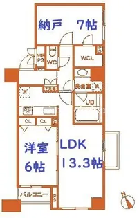 東京都大田区蒲田5【マンション】の間取り