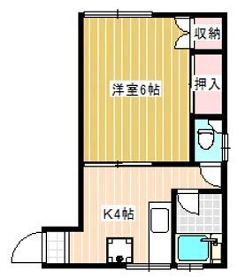 福寿ハウス【2階】の間取り
