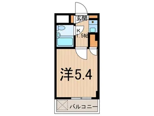 カ-サ・フェリス【1階】の間取り