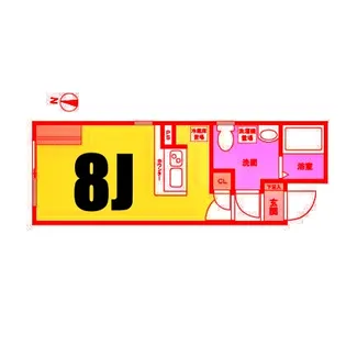 ラ・フォート元町中華街【5階】の間取り