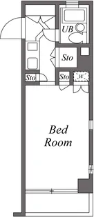 キューブ浜田山【3階】の間取り