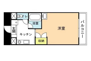 リラ中井町【4階】の間取り
