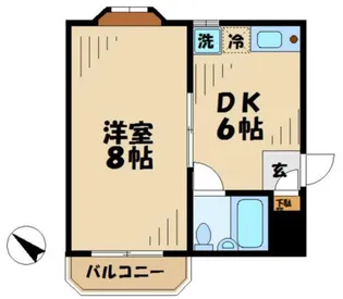 ファミリーナタマ3【2階】の間取り