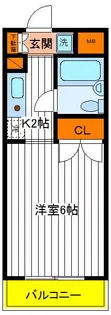 東京都立川市錦町1【マンション】の間取り
