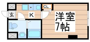 The comfroot(ザ コンフォルート)【2階】の間取り